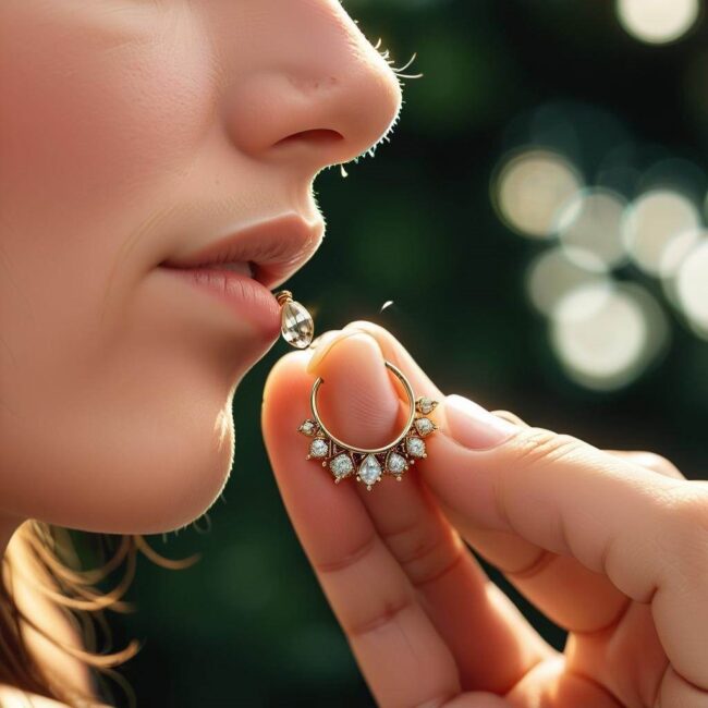 Noszenie kolczyka a skłonność do infekcji górnych dróg oddechowych